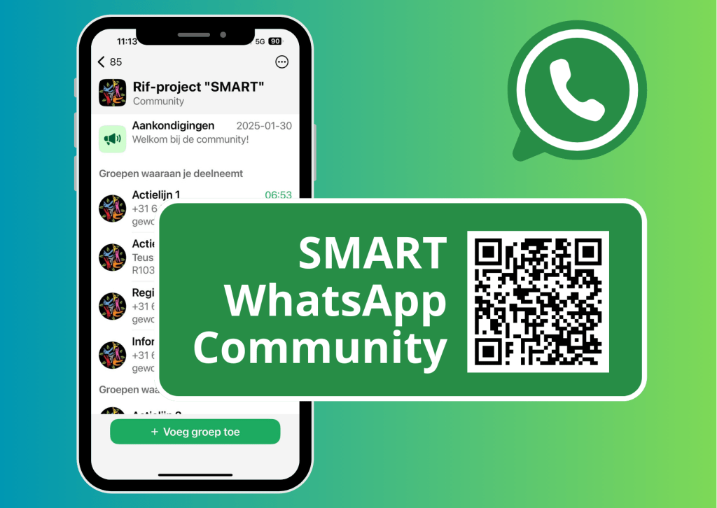 Blijf op de hoogte van SMART: Word lid van onze WhatsApp-community!
