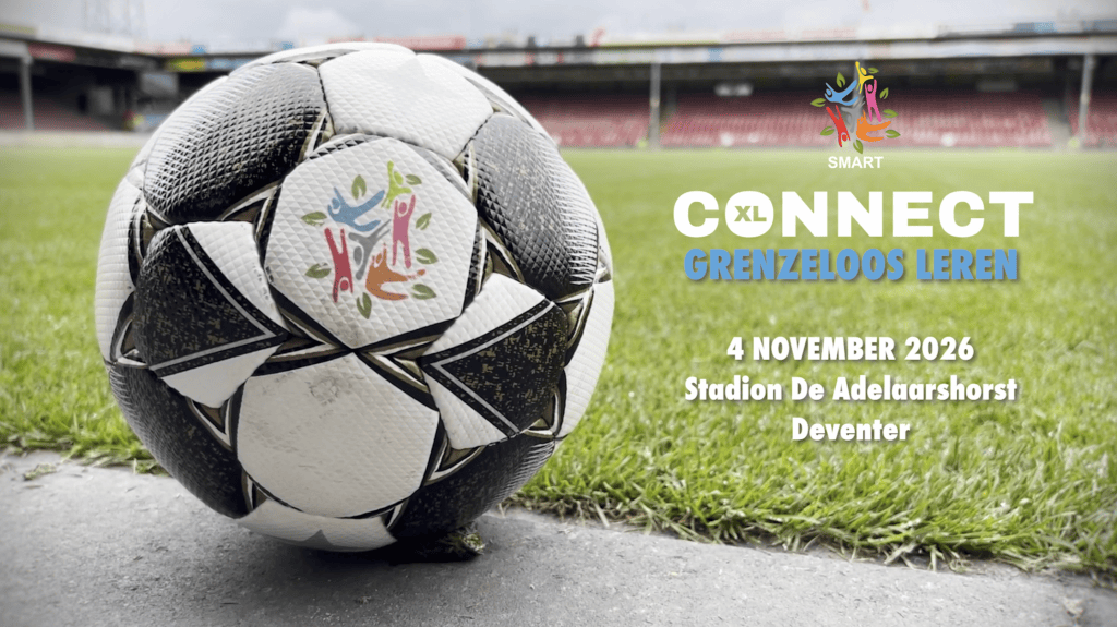 Op 4 november 2026 trappen we samen af tijdens SMART Connect XL in de bijzondere setting van Stadion De Adelaarshorst in Deventer, de thuisbasis van onze partner Go Ahead Eagles. 